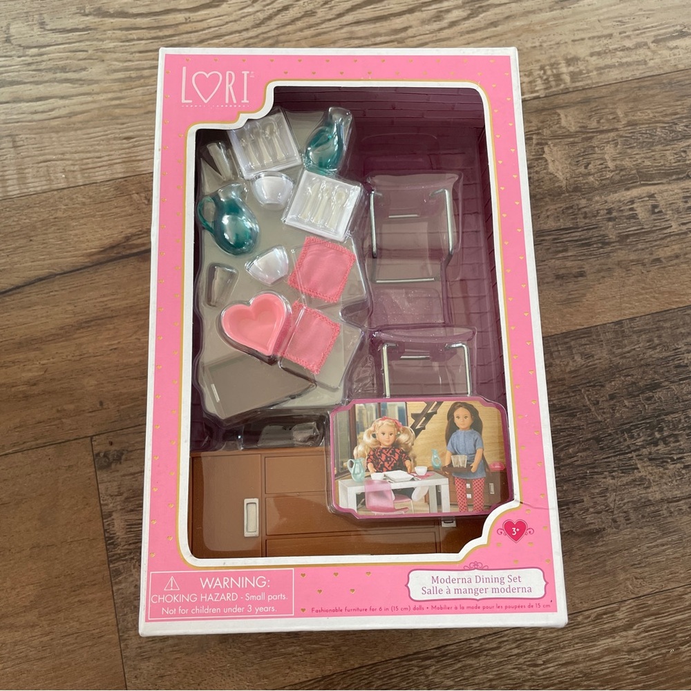 Lori doll modern dining set New